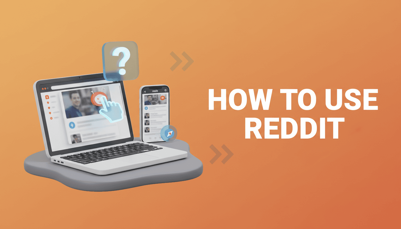 How to use Reddit tutorial guide illustration
