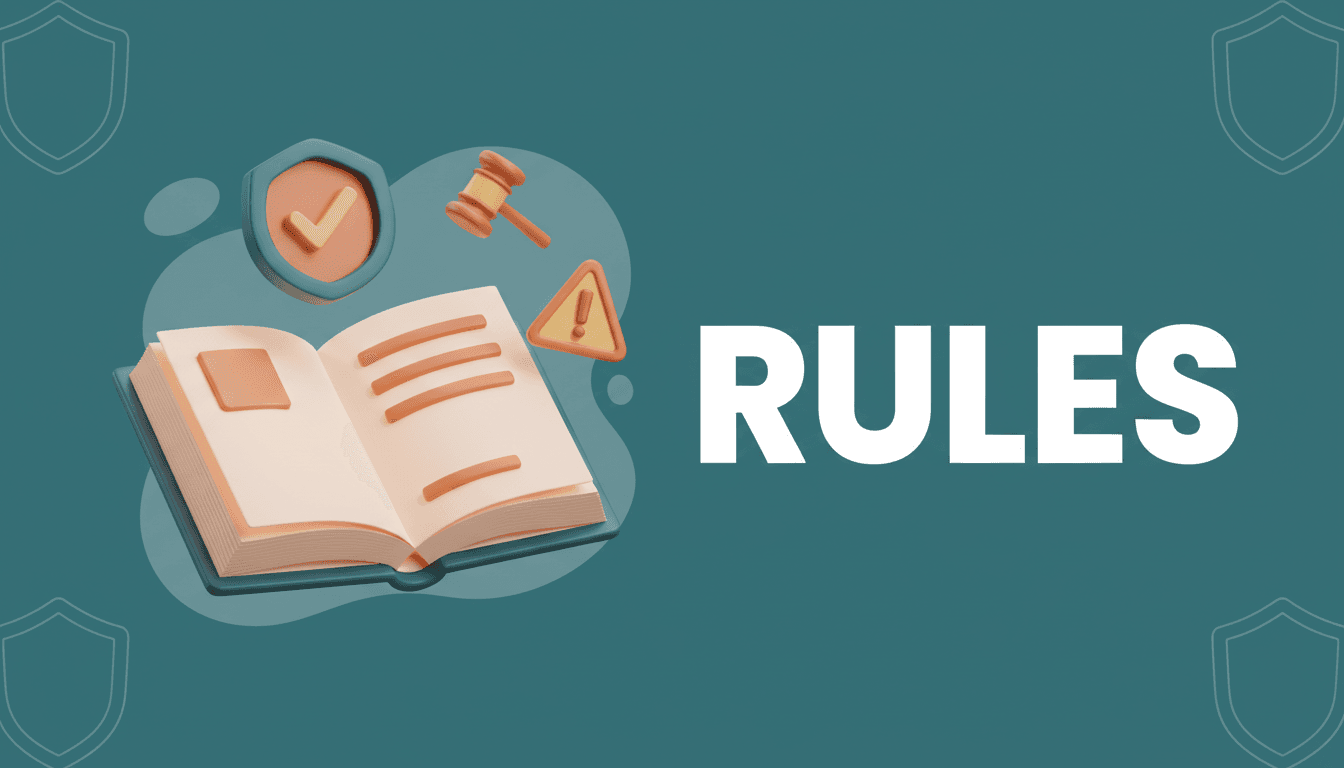 Illustration of Reddit rules and content policy guidelines